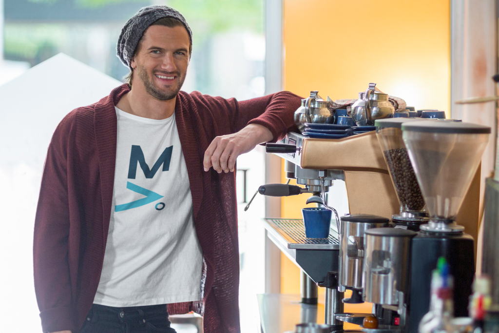 man-posing-at-a-coffee-shop